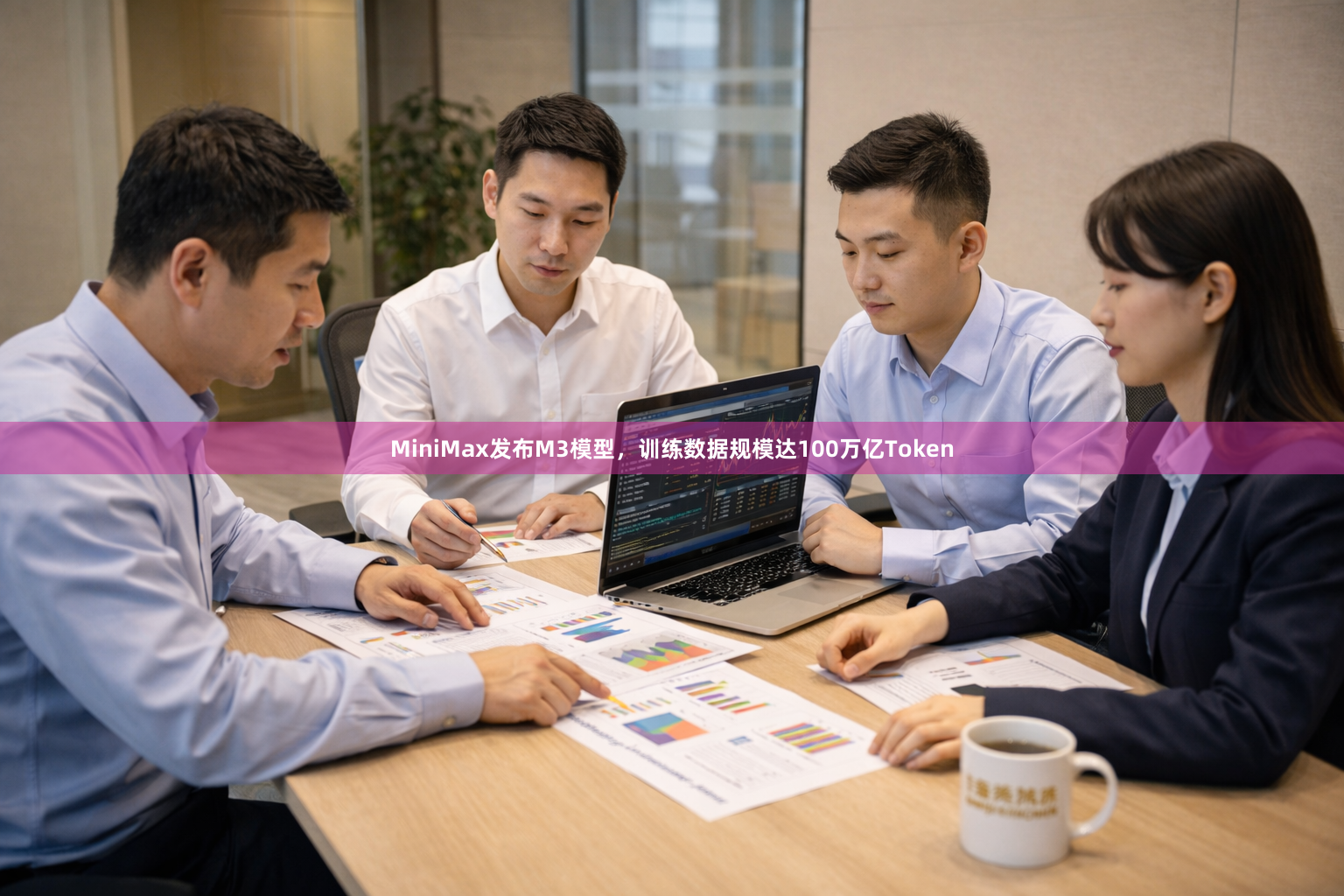 MiniMax发布M3模型，训练数据规模达100万亿Token