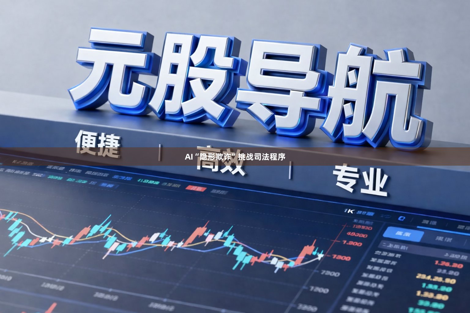 AI“隐形欺诈”挑战司法程序